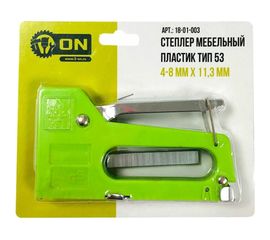 Мебельный степлер ON пластик 4-8мм х 11,3мм 18-01-003 
