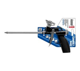 Профессиональный пистолет для монтажной пены и клея KUDO BASE COMPACT KUPGUN02N 