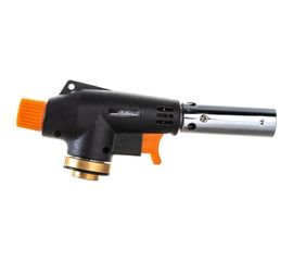 Газовая горелка AIRLINE на резьбовой баллон, пьезоподжиг, анти-вспышка, 16х5,5х3 см AGT-S-03 