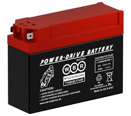 Мото-аккумулятор WBR MT12-2.5 