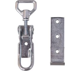 Замок для ящика VORMANN с регулирующим винтом, с прямой ответной частью 125/145х47 мм, оцинкованный 01205000/8030 