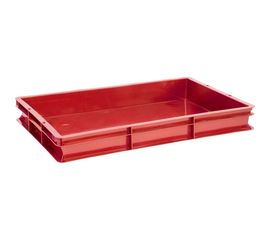 Ящик Тара.ру п/э 600х400х75 сплошной, красный 06179 