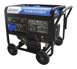 ТСС Инверторный бензиновый сварочный генератор GGW 6.0/250ED-R 022959 