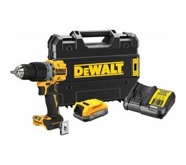 Ударная дрель-шуруповерт Dewalt Powerstack DCD805E1T-QW 