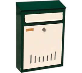Почтовый ящик Форком Элит зеленый/крем 00-00000945 