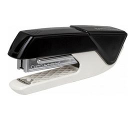 Степлер BRAUBERG ADVANCED №24/6 26/6, до 20 листов, с антистеплером, черный 228748 