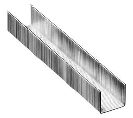 Скобы для степлера MIRAX тонкие 6 мм тип 53 (A /10 /JT21), закаленные, 1000 шт, 3153-06 