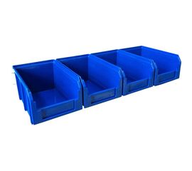 Настенный органайзер СТЕЛЛА-ТЕХНИК 4 ящика V-2, V-2-650-синий 