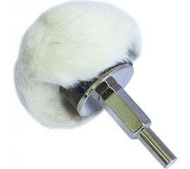 Насадка полировальная хлопковая полусфера на дрель 50 мм, в блистере Rockforce RF-PSP50M 