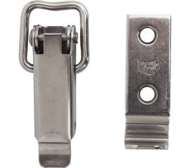 Замок для ящика с выгнутой ответной частью VORMANN 70х31 мм, нержавеющая сталь 011202070/9018 