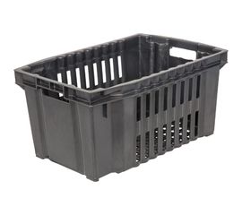 Ящик Тара.ру п/э 540х360х260 чёрный 00349 