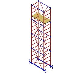 Вышка-тура Мега Мега-2М Н=6.3м 915 