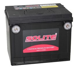 Аккумуляторная батарея Solite 230x179x184, емкость 75 а/ч, боковые клеммы CMF75-650 