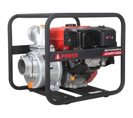 A-iPower Бензиновая мотопомпа для чистой воды AWP100 30141 