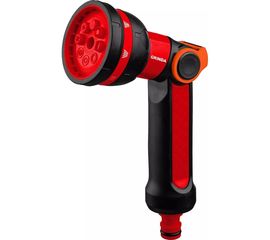 Двухкомпонентный поливочный пистолет с регулятором напора GRINDA N-8 8 режимов 8-427188 