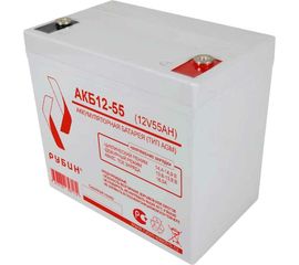Аккумулятор АКБ 12-55 Рубин РЭ-АКБ1255 