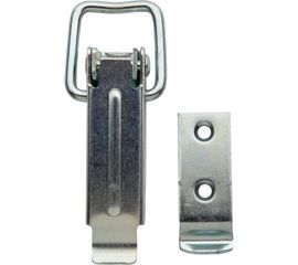 Замок для ящика с выгнутой ответной частью VORMANN 87х33 мм, оцинкованный 01202085/9018 