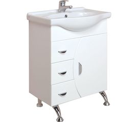 Тумба с раковиной ONIKA ЛУНА 60.106 3 ящика 106005 