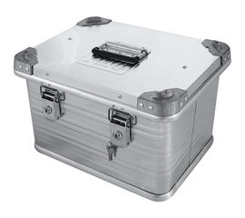 Алюминиевый ящик РИФ усиленный с замком 432х335х277 мм ДхШхВ E432335277 