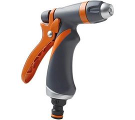 Металлический пистолет-распылитель с прорезиненным корпусом и регулируемым алюминиевым соплом GF 5547 