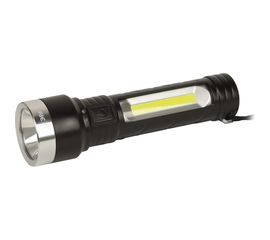 Универсальный аккумуляторный светодиодный фонарь ЭРА UA-501 COB+LED, 5 Вт, резина Б0052743 