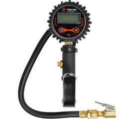 Пистолет для накачки шин с цифровым манометром Airline PRO 14BAR, с клапаном сброса ATBU008 