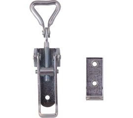 Замок для ящика VORMANN с регулирующим винтом, с прямой ответной частью 92/123х32 мм, оцинкованный 01203000/8018 