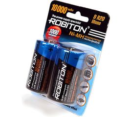 Аккумулятор Robiton 10000MHD-2 BL2 кор.80 13650 