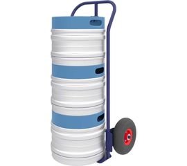 Тележка RUSKLAD ""Кега 3"" (440x281x1160) грузовая, с пневматическими колёсами d250мм Кега 3 пневмо 250 