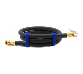 Шланг пневматический подкачки колес армированный каучуковый (150 см; 6x13 мм; 0-15 bar) HQ-mech УТ000002190 