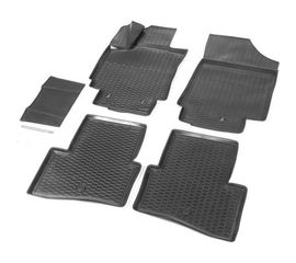 Коврики в салон автомобиля Rival для Hyundai Creta 2016-2020 2020-н.в., полиуретан, без крепежа, 5 шт., 12310001 