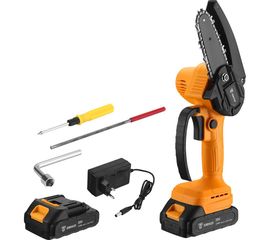 Цепная аккумуляторная пила DEKO DKCHS 20-4, 20В, 2x2.0 А*ч 063-4308 