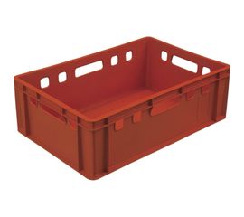 Ящик Тара.ру п/э 600х400х200 сплошной, красный E2 00384 
