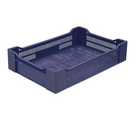 Ящик Тара.ру п/э, 600x400x135 мм, цв. синий 26353 