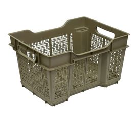 Универсальный ящик Violet 16 л, 400x300x220 мм, капучино, набор 3 шт. 173619 