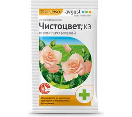 Средство для защиты цветочных от комплекса болезней Avgust Чистоцвет, КЭ 2 мл A00189 