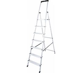 Свободностоящая стремянка с семью ступеньками Krause MONTO SOLIDY 126252 