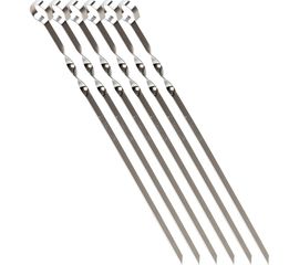 Набор плоских шампуров Пикничок, 6 штук в блистере 401-597 