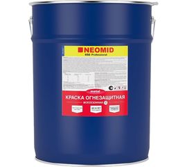 Огнезащитная краска для металла на органической основе Neomid 25 кг Н-ОГН-КРАСКА-ВСЕСЕЗ/25 