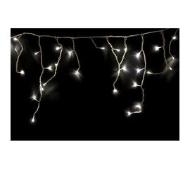 Гирлянда Neon-Night АЙСИКЛ бахрома, 1.8х0.5м, прозрачный ПВХ, 48 LED БЕЛЫЕ IP20 255-015 