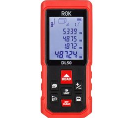 Лазерный дальномер с угломером RGK DL50 4610011873904 