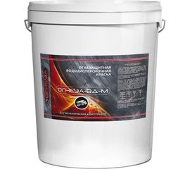 Огнезащитная краска для металла Огнеза ВД-М ведро 25 кг, цвет белый 105045 