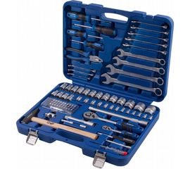 Набор универсального инструмента 1/4 и 1/2, 88шт, кейс КОБАЛЬТ 010105-88 