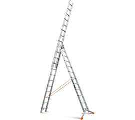 Трехсекционная лестница Эйфель ТЛ 3х12 Ювелир 