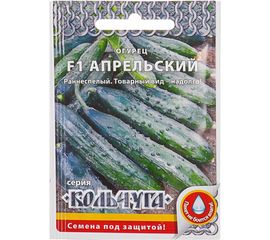 Семена РУССКИЙ ОГОРОД Огурец Апрельский F1 Кольчуга 10 шт. Е01710 