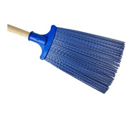 Плоская веерная пластиковая метла с черенком Спец КПБ-230835 