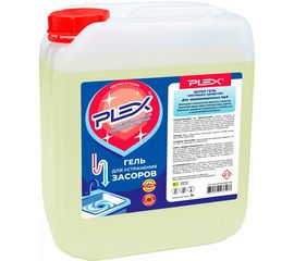 Средство для устранения засоров PLEX Интер Гель 5л УТ000004394 