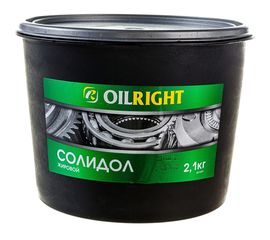 Жировой солидол OILRIGHT 2.1 кг, ведро 6016 