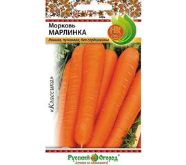 Семена РУССКИЙ ОГОРОД Морковь Марлинка 2 г 303028 