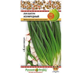 Семена РУССКИЙ ОГОРОД Лук батун Изумрудный 1 г 308304 